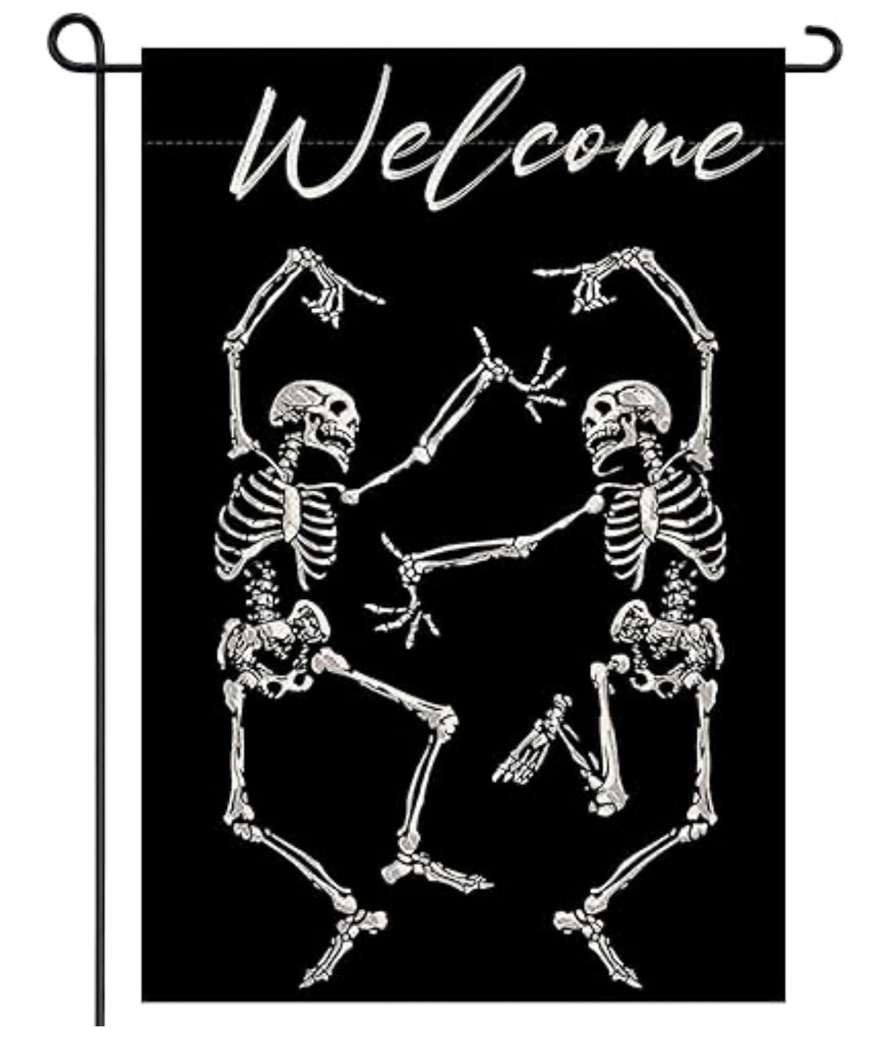 1pc Halloween Garden Flag - all are double sided - pick your choice - 12x18 Inch Yard Flag , No Electricity Needed, Flagpole Not Included