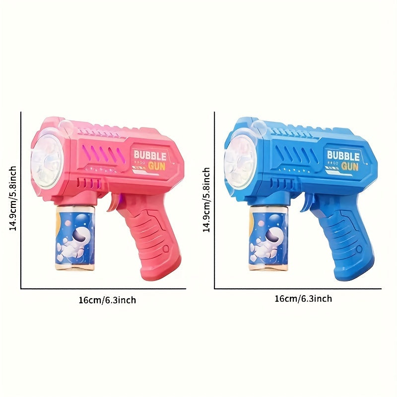 LED Bubble Blaster Gun - Perfect for Outdoor Parties, Weddings, Beach & Pool Fun - Electric Water Bubble Machine, Ideal Gift for Halloween, Christmas, Birthdays - Liquid & Battery Not Included