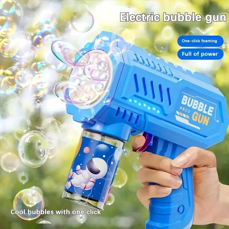 LED Bubble Blaster Gun - Perfect for Outdoor Parties, Weddings, Beach & Pool Fun - Electric Water Bubble Machine, Ideal Gift for Halloween, Christmas, Birthdays - Liquid & Battery Not Included