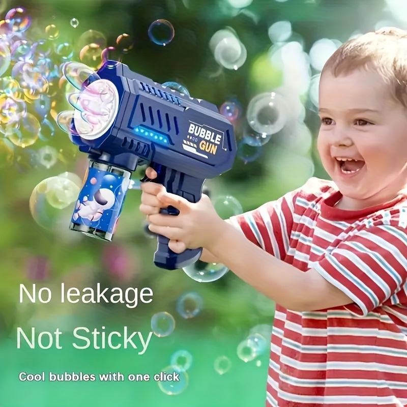 LED Bubble Blaster Gun - Perfect for Outdoor Parties, Weddings, Beach & Pool Fun - Electric Water Bubble Machine, Ideal Gift for Halloween, Christmas, Birthdays - Liquid & Battery Not Included