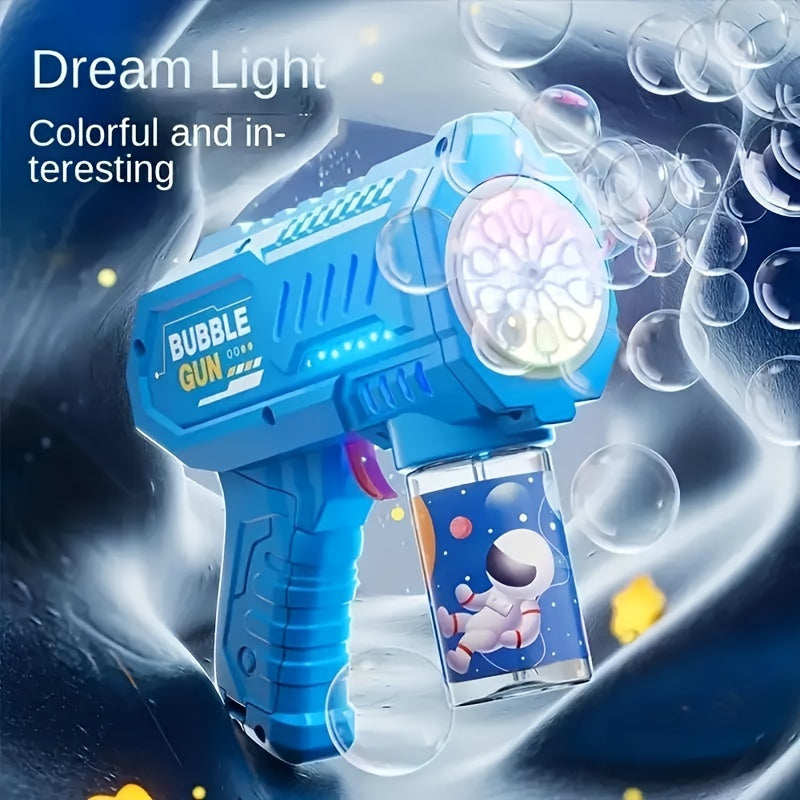LED Bubble Blaster Gun - Perfect for Outdoor Parties, Weddings, Beach & Pool Fun - Electric Water Bubble Machine, Ideal Gift for Halloween, Christmas, Birthdays - Liquid & Battery Not Included