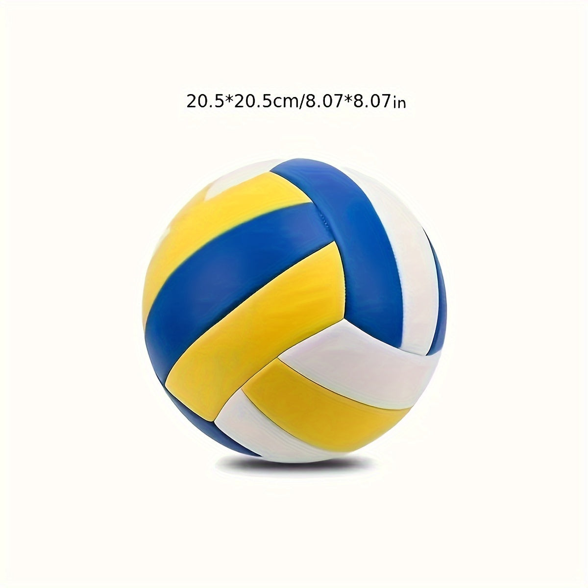 [5" Soft Volleyball] Soft PVC Indoor/Outdoor Volleyball, One Size 5 | Suitable for Beginner Adult Sports Training Game Ball
